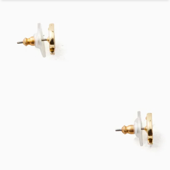 "Signature Spade" Kate Spade Studs - Picture 4 of 5
